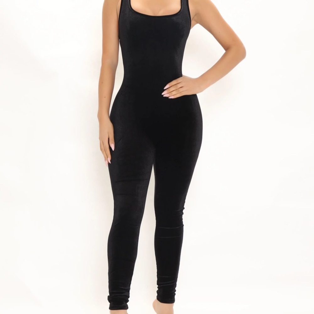 Fashion Nova S Velour Jumpsuit